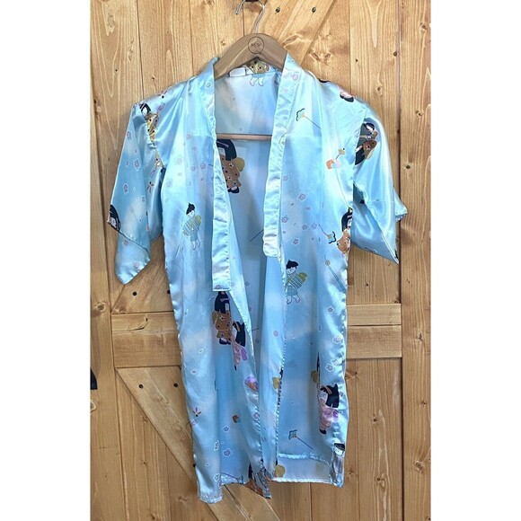 Other - Japanese Ichiban Kimono Robe Women's Size Medium Light Blue